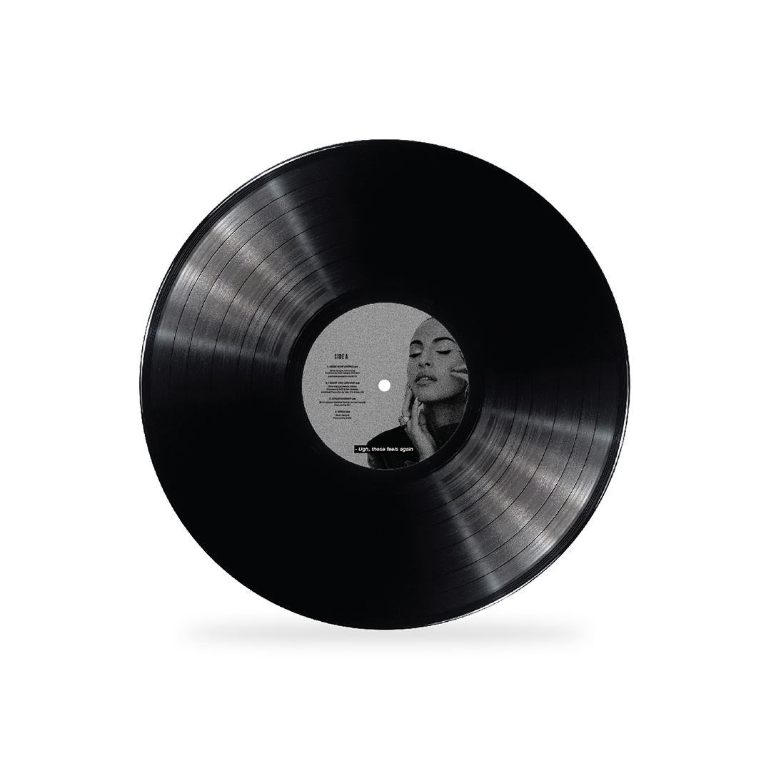 -UGH, THOSE FEELS AGAIN VINYL RECORD (BLACK STANDARD)